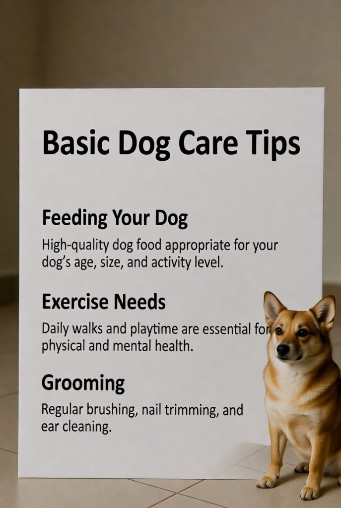 What Is Basic Dog Care?